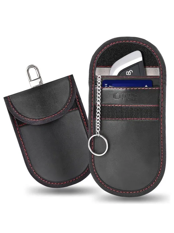 Tech-Protect KLR100 RFID Case - Black & Red