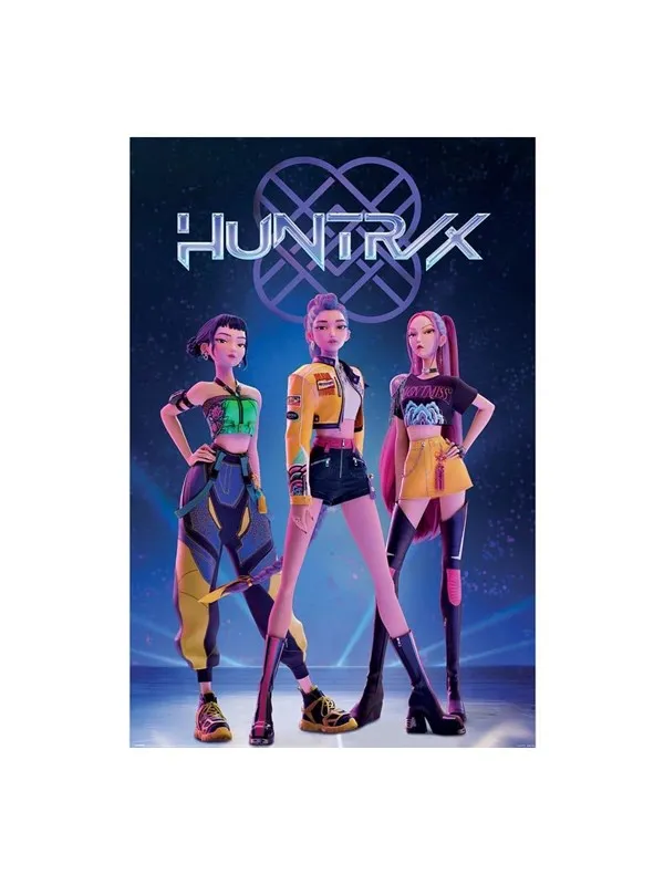 Pyramid - V5 Maxi Poster K-Pop Demon Hunters (How Its Done) - Plakat