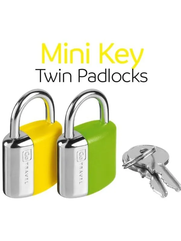 Go Travel Mini Key Dubbla hänglås