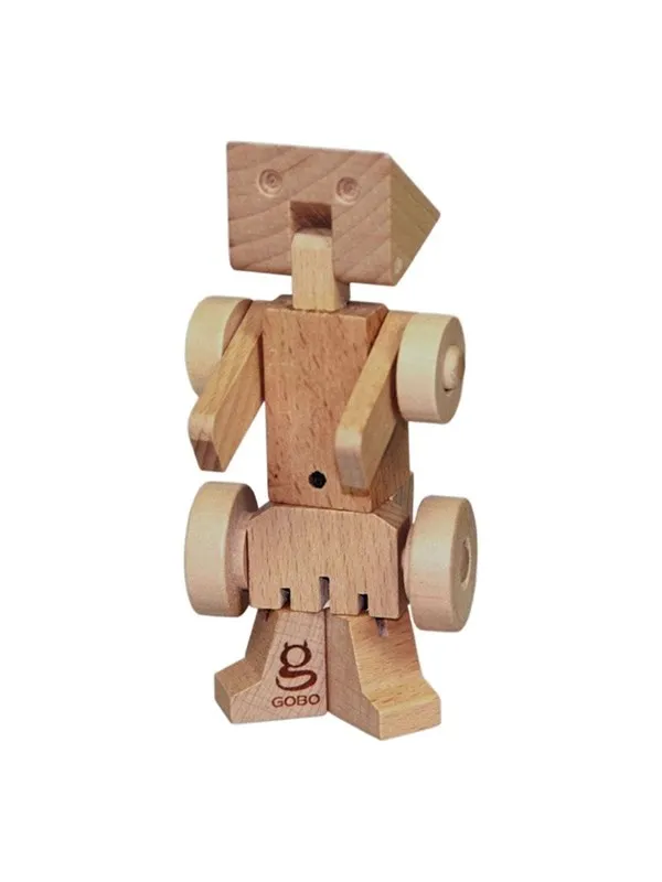 Primi Passi - Wooden Transforming Robot/Shovel