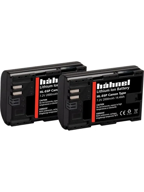 Hähnel Battery Canon HL-E6P / LP-E6P Twin Pack