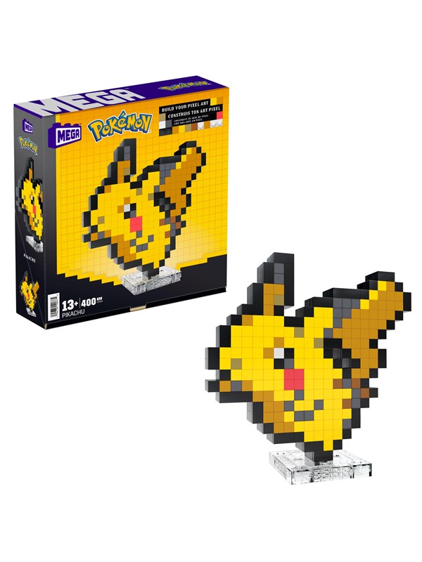 MEGA Pokémon Pikachu Pixel Art
