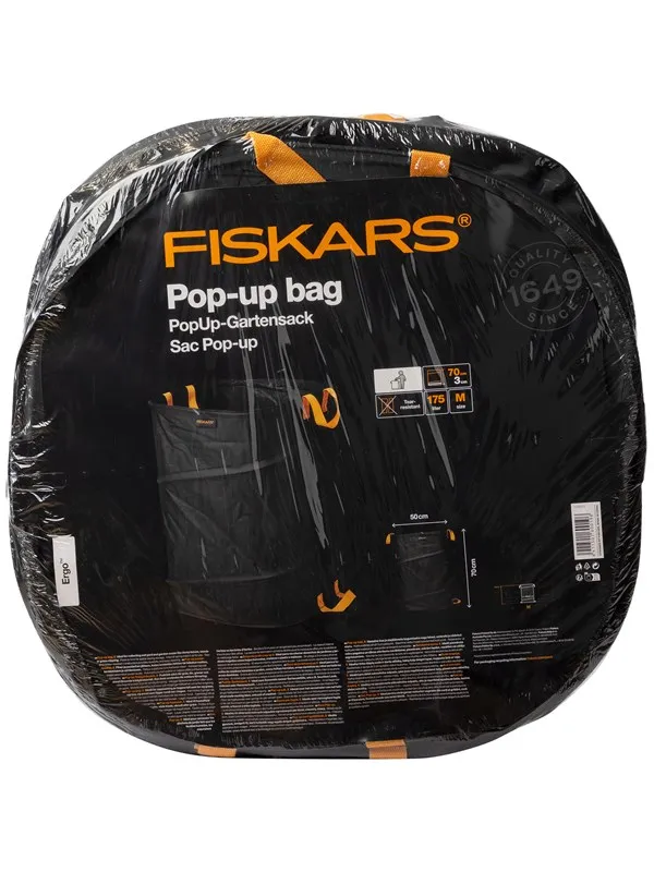 Fiskars Ergo Pop-up Bag M 175L