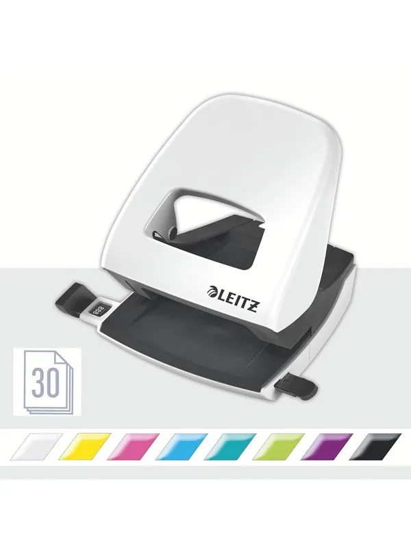 Leitz Hullemaskin  WOW 5008 2 hull/30 ark Hvit