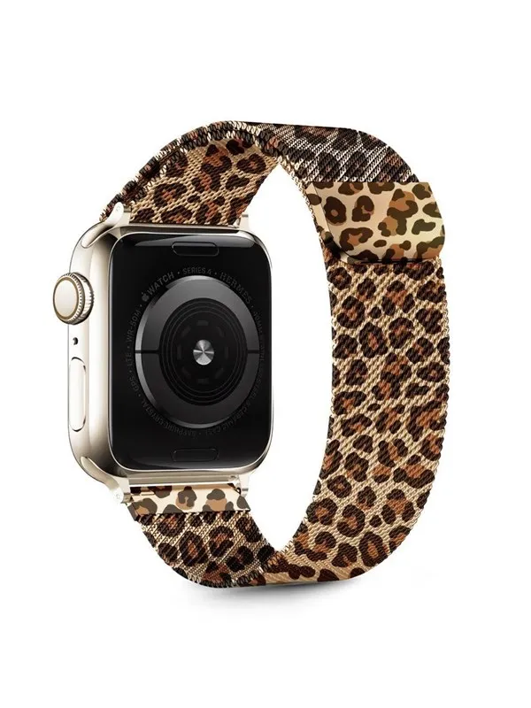 Tech-Protect  Lamano Strap for Apple Watch 40 / 41 / 42 mm - Brown and Black