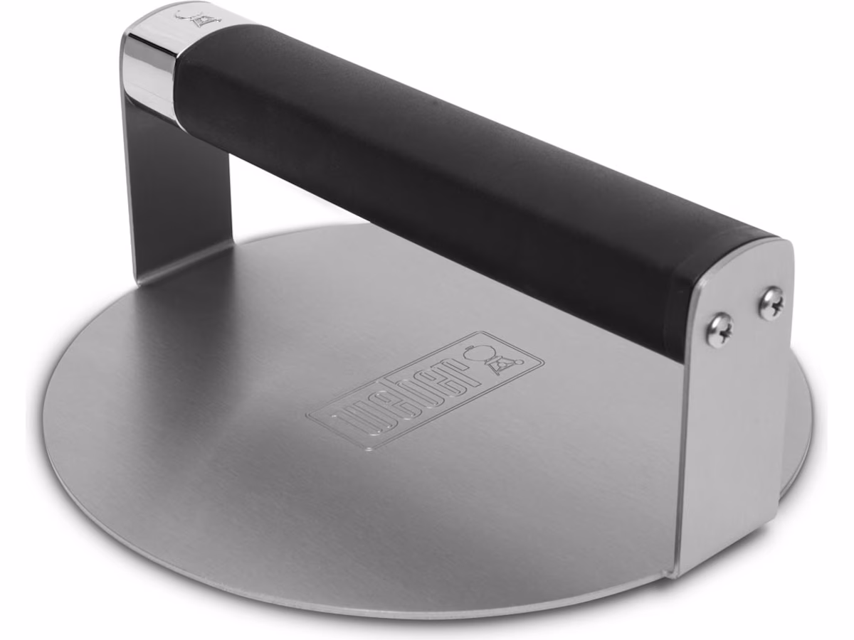 Weber Hamburgerpresse for smashburgere