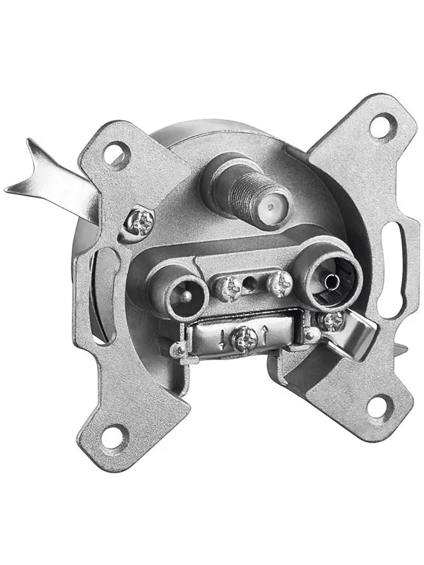 Pro 3-way antenna-wall-socket