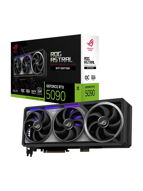 ASUS GeForce RTX 5090 ROG Astral BTF OC - 32GB GDDR7 RAM - Grafikkort