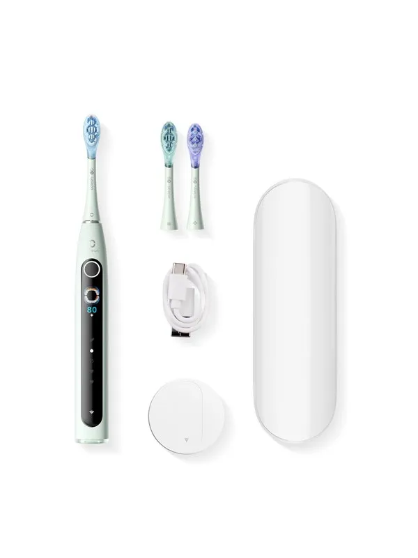 Oclean Elektrisk tannbørste Electric Toothbrush X Pro 20 Set Green