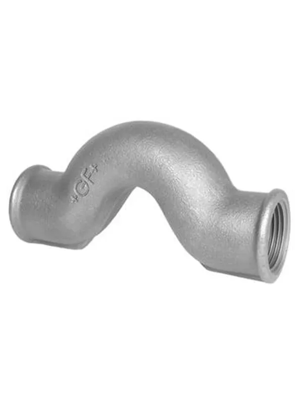+GF+ Crossover bend black for f 3/4 x 3/4