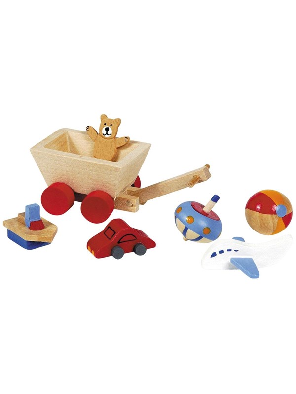 Goki Dollhouse Accessories Kids Room