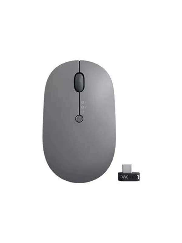 Lenovo Go Multi-device - Mus - Blue optical - 3 knapper - Svart