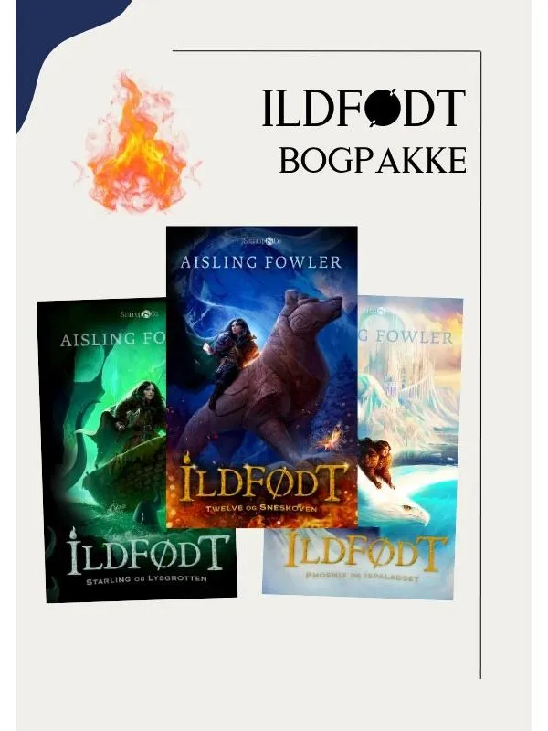 Ildfødt - Bogpakke