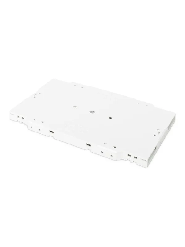 DIGITUS fibre optic cassette blank panel (12 slots) - 19" - including splice holder for crimp and shrink splice protection