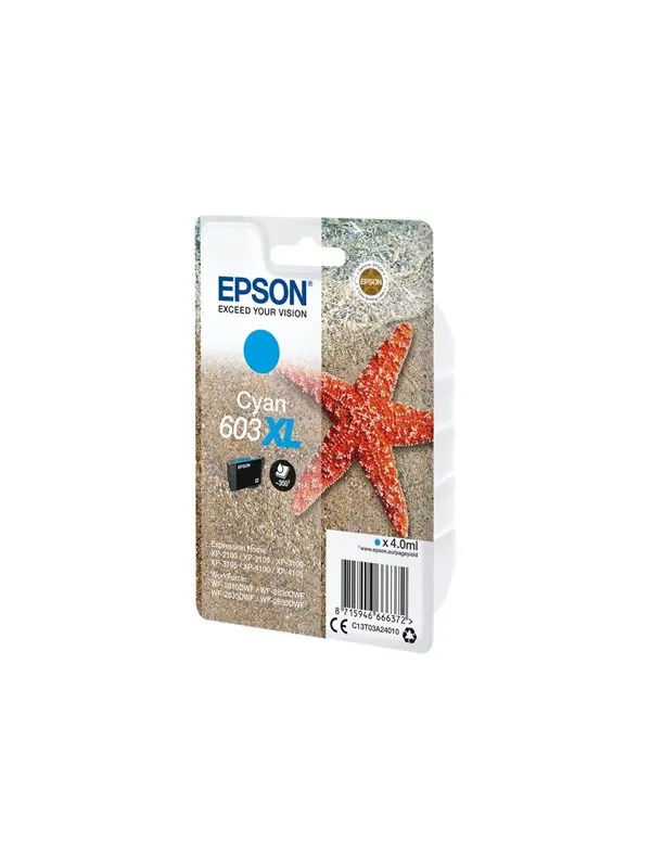 Epson 603XL - XL - cyan - original - ink cartridge
