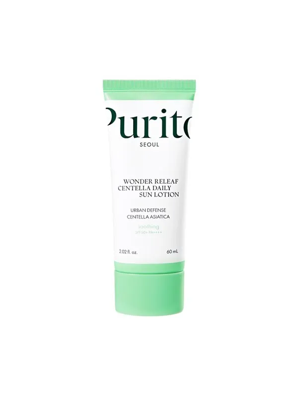 Purito SEOUL Wonder Releaf Centella Daily Sun Lotion PA++++  SPF50+  60ml