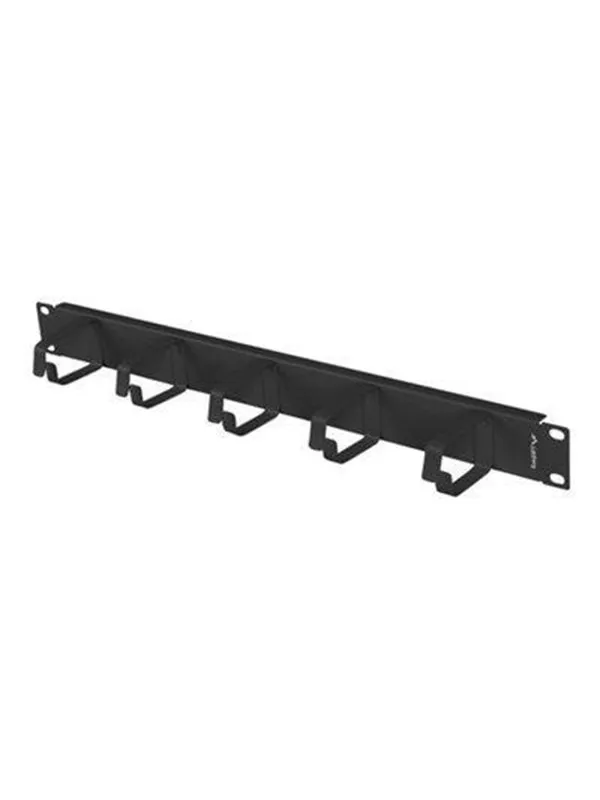 Lanberg AK-1701-B - 1U - Cable Management Panel