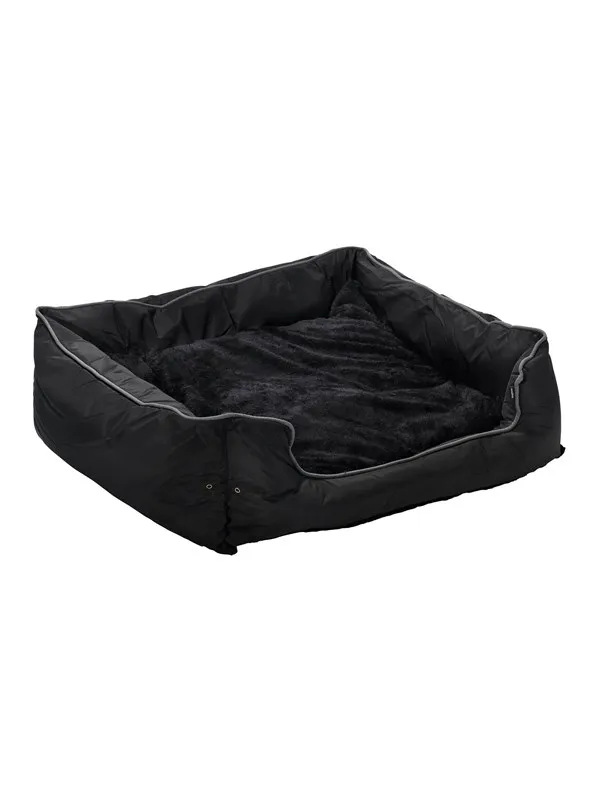 Dogman Bed Buddy Rectangular XL Black 90x77x23cm