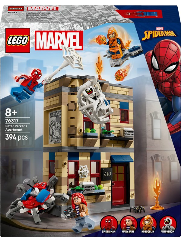 LEGO Super Heroes Marvel 76317 Peter Parkers leilighet
