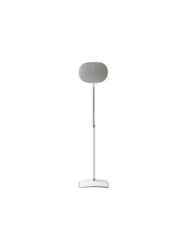 Sanus WSSE3A1-W2 stand - for speaker(s) - height-adjustable - white - Max 4.5 kg - recommended for