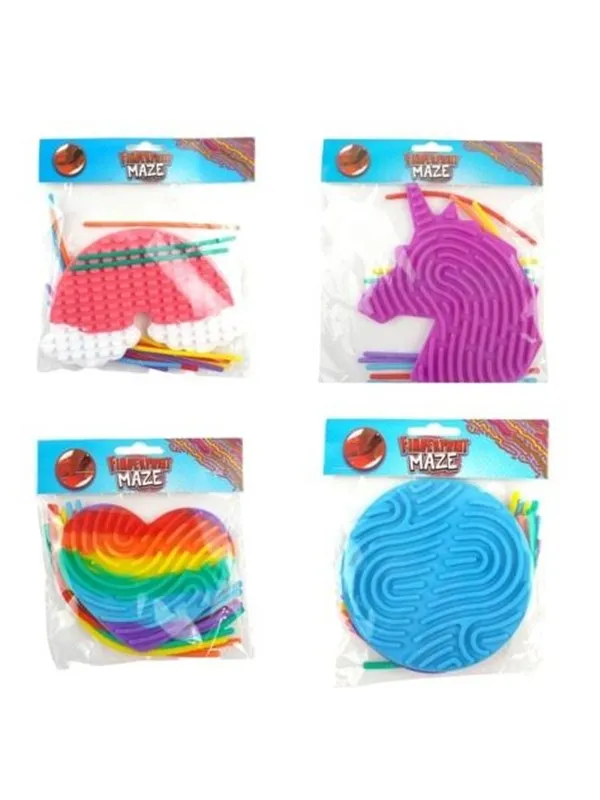 Hipo Fingerprint Maze unicorn/rainbow - assorted