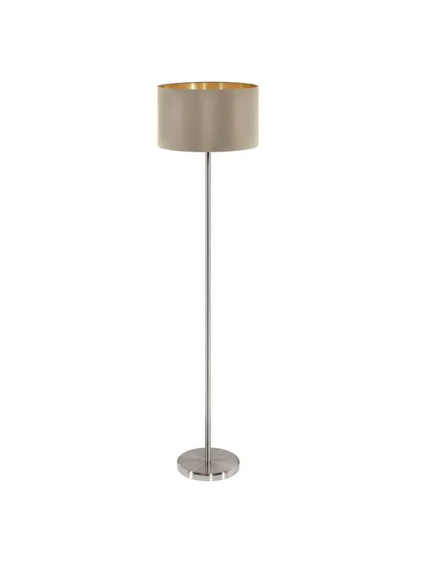EGLO MASERLO floor light taupe gold