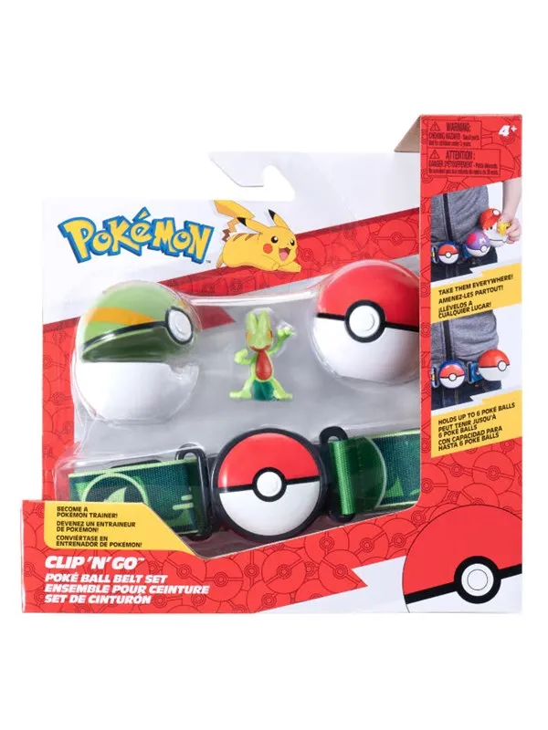 Pokemon Clip N Go Belt Set Treecko