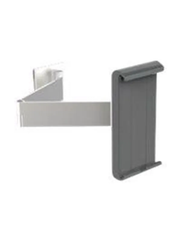 DURABLE Veggstativ med svingbar arm, for nettbrett 7" opp til 13". Roterbart 360°, med tyverisikring.