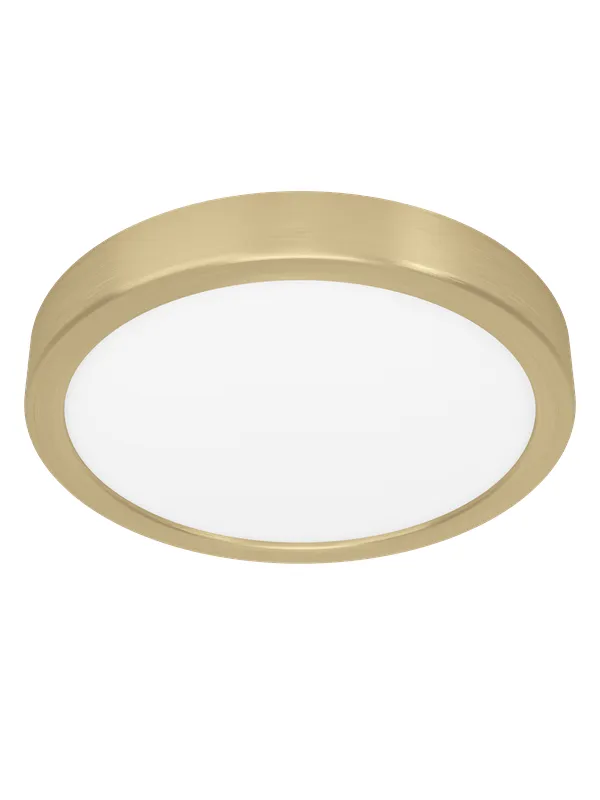 EGLO FUEVA 5 ceiling lamp Ø210 mm 3000K brushed brass