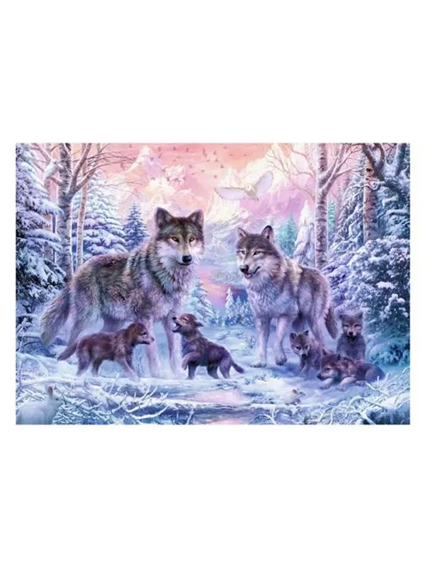 Ravensburger Jigsaw puzzle Arctic Wolves 1000 pcs. Gulv