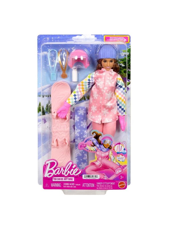 Barbie Career Deluxe Snowboarder