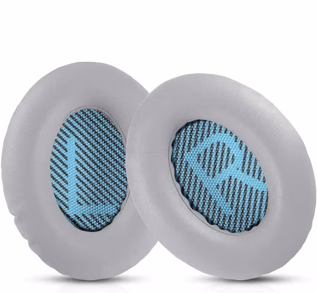 Øreputer Bose QC35/25/15, AE2, AE 2i, AE 2w, SoundTrue, SoundLink Grå+blått