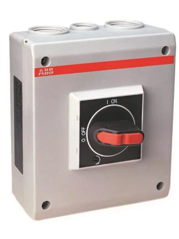 ABB Safety switch 38a 6 phase neutral/earth plus extras