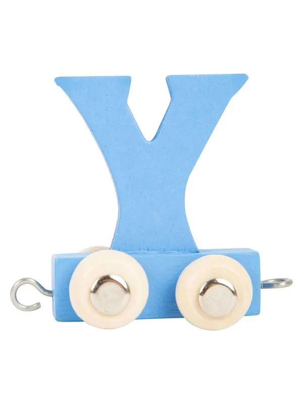 Small Foot - Wooden Letter Train Color - Y