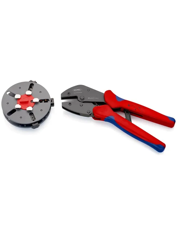 KNIPEX MultiCrimp®, Presstenger med vekselmagasin