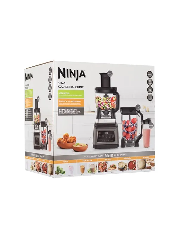 Ninja Kjøkkenmaskin 3-in-1 with Auto-iQ