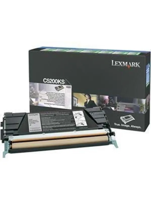 Lexmark C5200KS Toner Black - Laser toner Svart