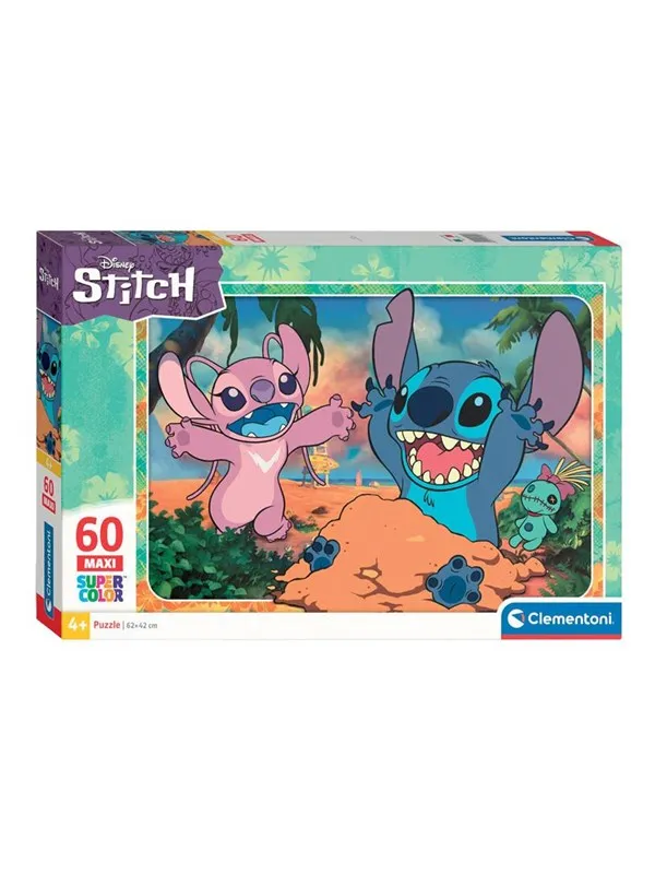 Clementoni Jigsaw Puzzle Super Color Maxi Stitch 60 pcs. Gulv