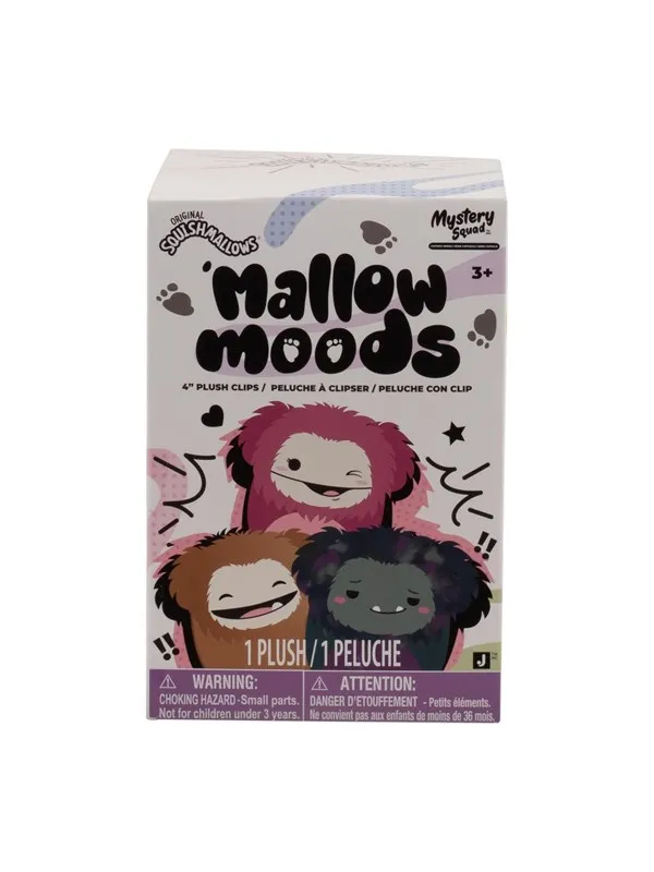 Squishmallows 10 cm Big Moods Clip On Mystery Box
