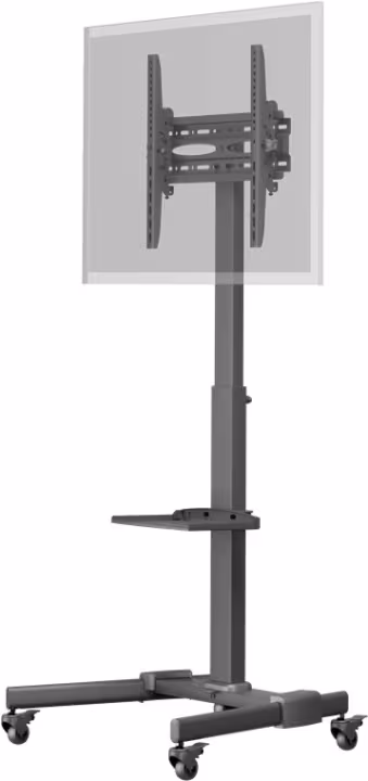 Goobay TV-presentasjonsstativ Basic (størrelse L) for TV-er eller skjermer mellom 37 og 70 tommer (94-178 cm) opp til 35 kg