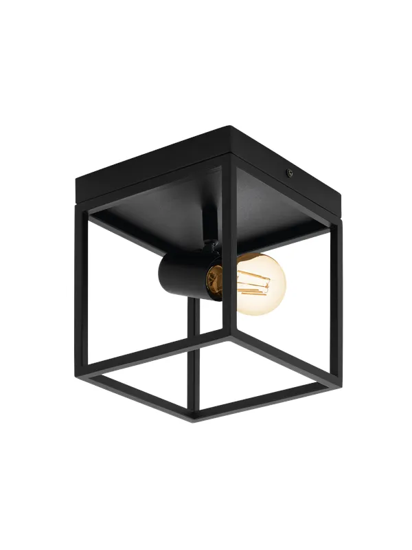 EGLO SILENTINA ceiling lamp black