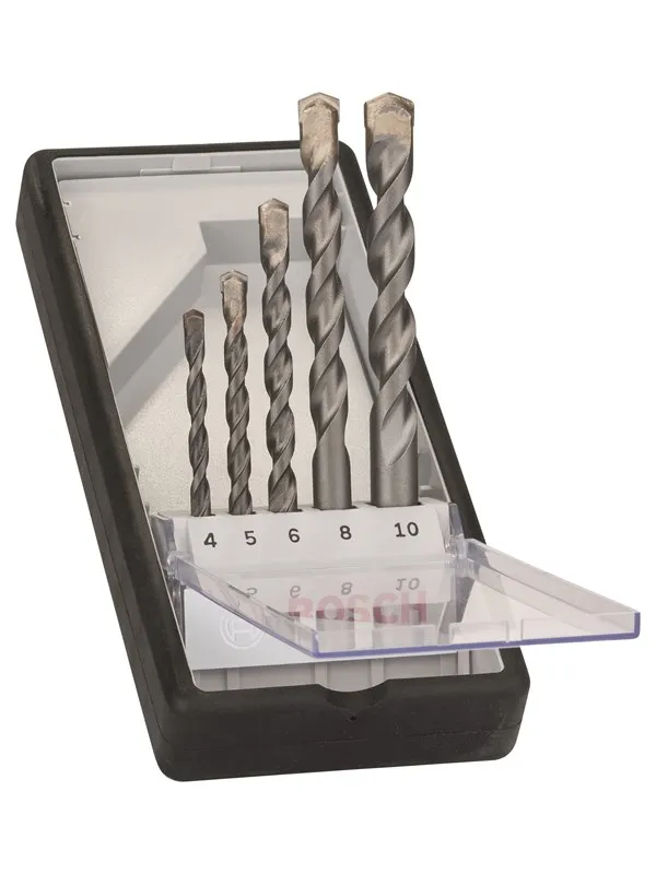 Bosch 5-delers Robust Line betongbor-sett CYL-3 4; 5; 6; 8; 10 mm