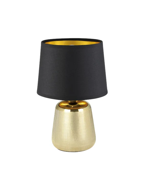 EGLO MANALBA 1 table lamp black/gold