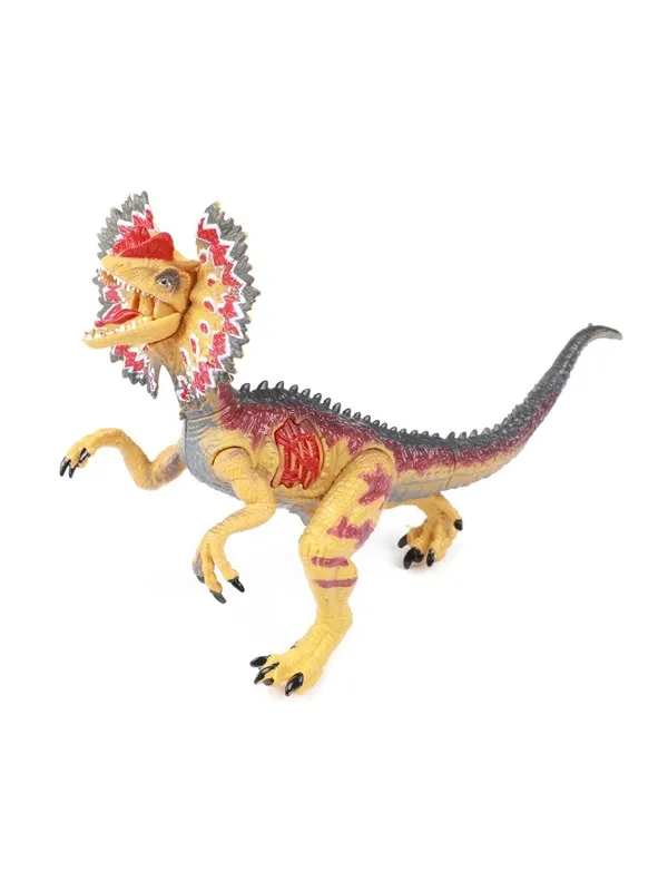 World of Dinosaurs Dilophosaurus Movable Dino with Sound