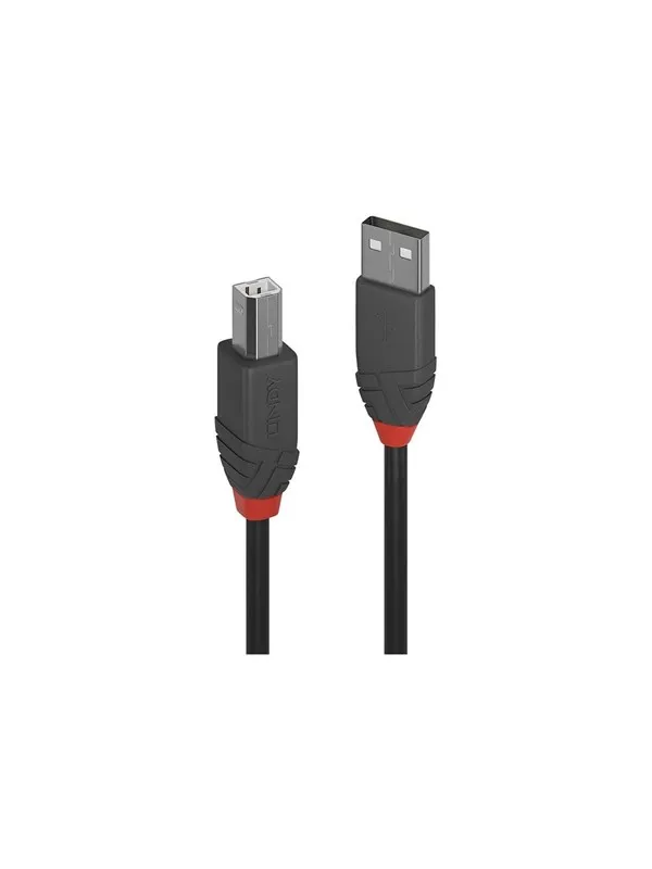 Lindy Anthra Line - USB cable - USB to USB Type B - 20 cm