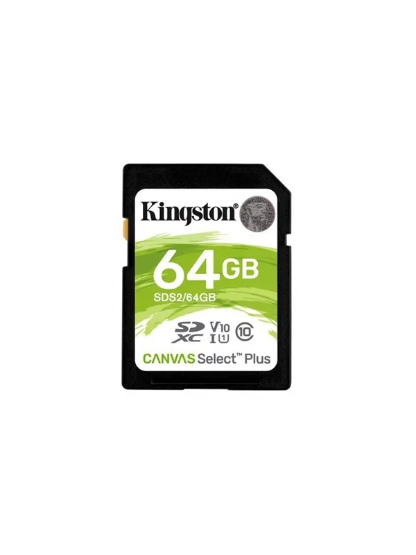Kingston Canvas Select Plus SD - 100MB/s - 64GB