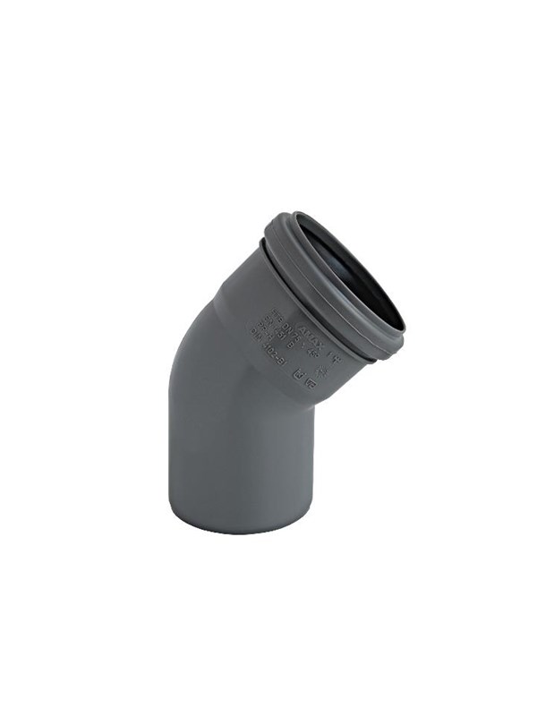 ALIAXIS 110mm x 45° bend ht-pp
