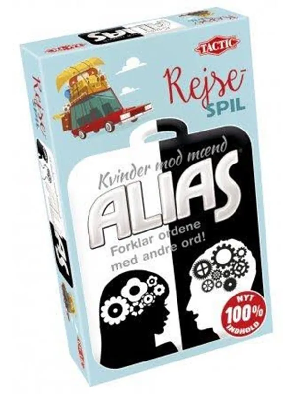 Tactic Rejsespil: Alias - Kvinder Mod Mænd