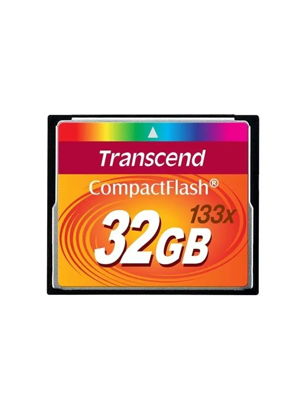 Transcend Compact Flash 133x - 50MB/s - 32GB