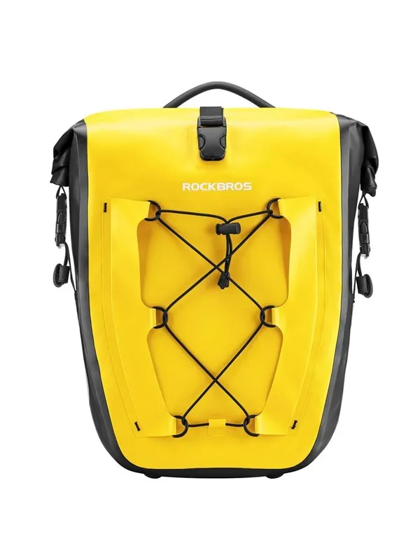 Rockbros 30140022005 Waterproof Bicycle Pannier 25-32L - Yellow
